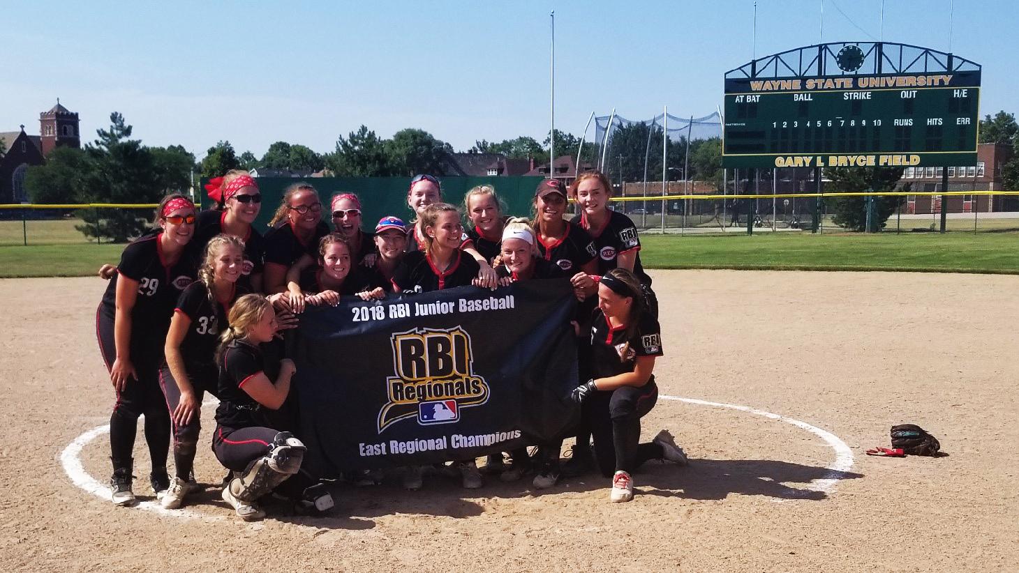Cincinnati Reds on X: Big congrats to the Reds RBI Girls Fast Pitch  Softball team who today in Detroit defeated the defending East Regional  Champions from Cleveland, 8-6. The team, which plays