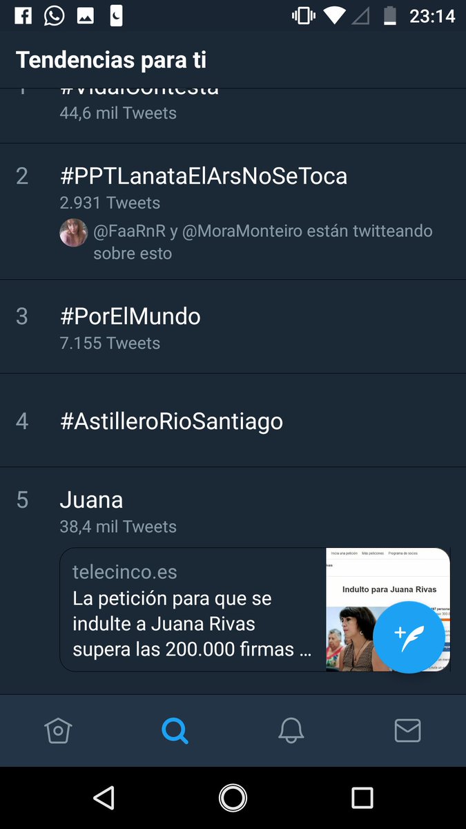 FloRenciaIgb's tweet photo. Somos trending topic en argentina 💪💪💪💪💪✌️ Astillero Río Santiago _NO SE TOCA_
#ARS100%Estatal
#PPTLanataElArsNoSeToca
#PPTTodaviaNoNacioElQueSeLlevePuestoAlAstillero
#PPTEnsenadazoSiTocanAlARS
#PPTSiTocanAUnoNosTocanATodos https://t.co/LE67ymPz5v