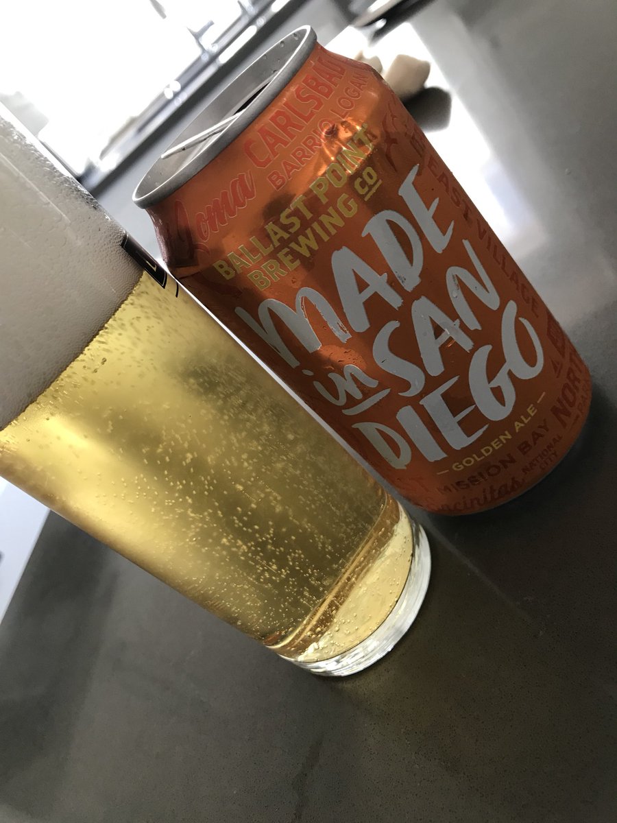 RaoulMartinezTV's tweet image. Happy Sunday evening everyone! Cheers! @BallastPoint   #MadeInSanDiego #GoldenAle #sandiego