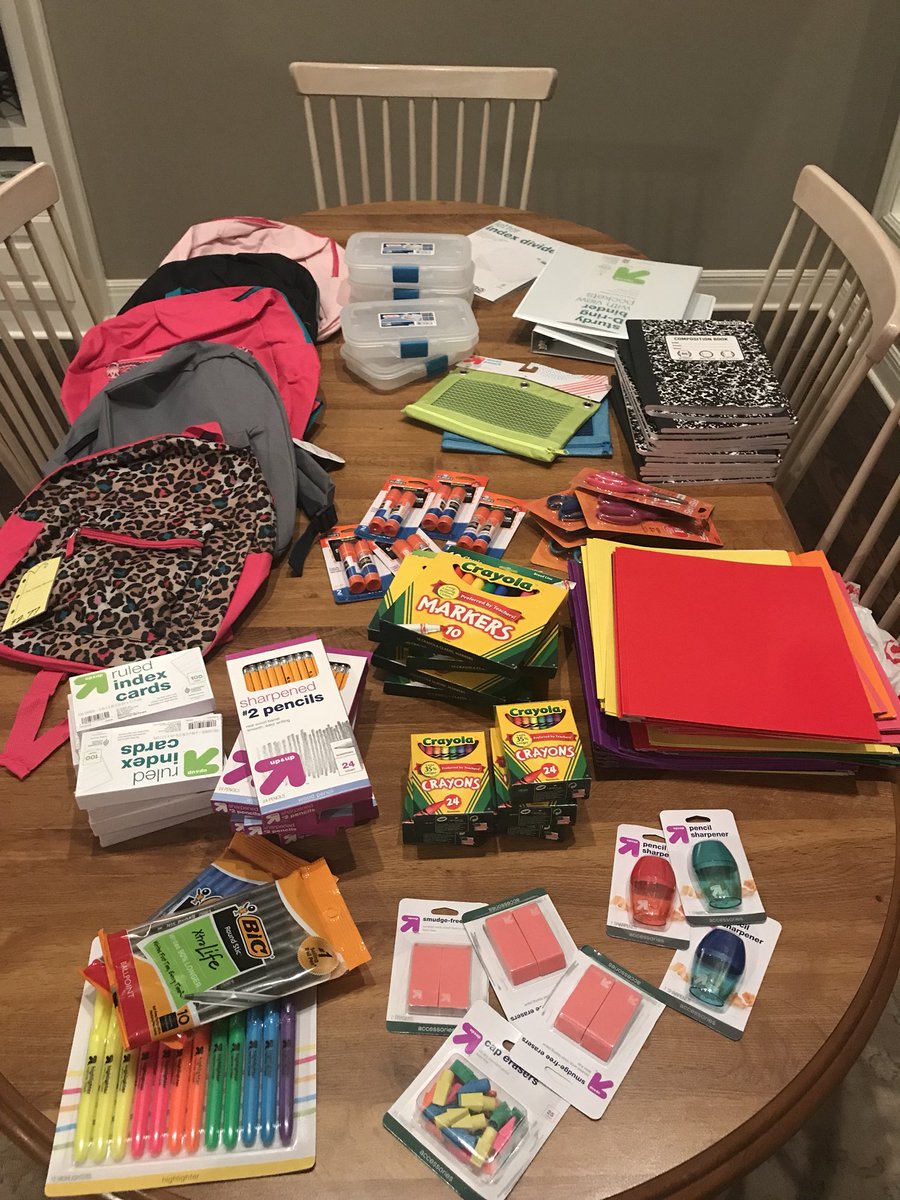 Oak Park Cheer On Twitter 5 Backpacks Getting Put Together