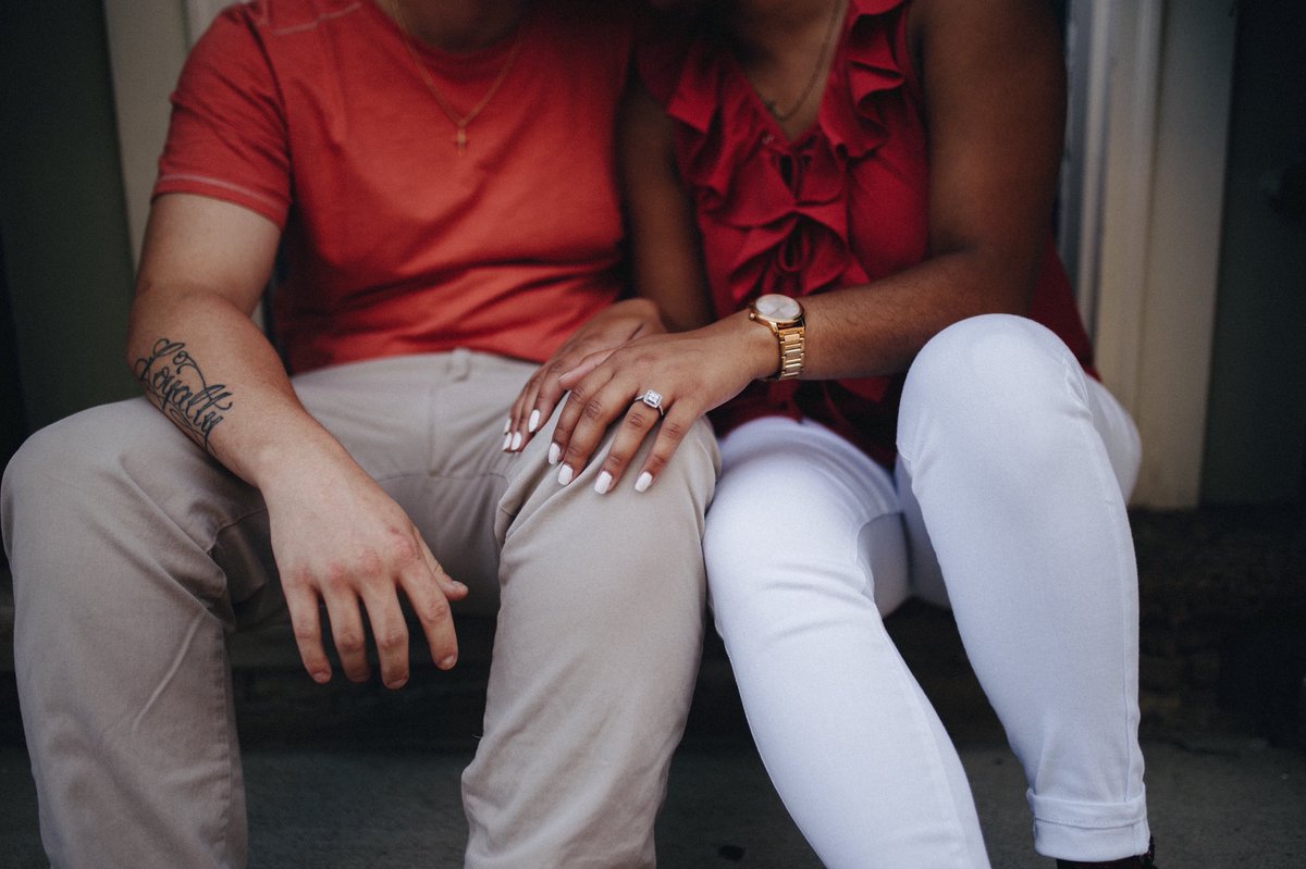 brandon & unique’s engagement pictures... ❤️#hollygreenephotography #engagementpictures