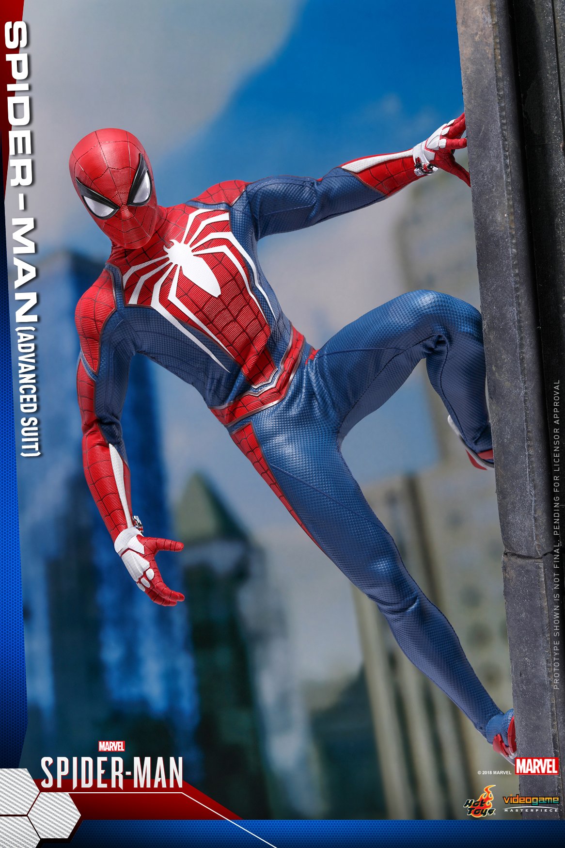 Hot Toys on X: #HotToys 1/6th scale #SpiderMan (Advanced Suit