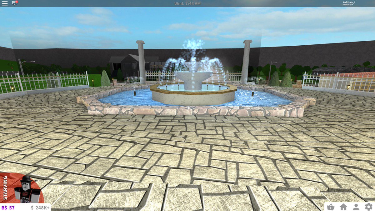 7 On Twitter Or That Added Two Waterfall Bloxburg Roblox - roblox bloxburg waterfall