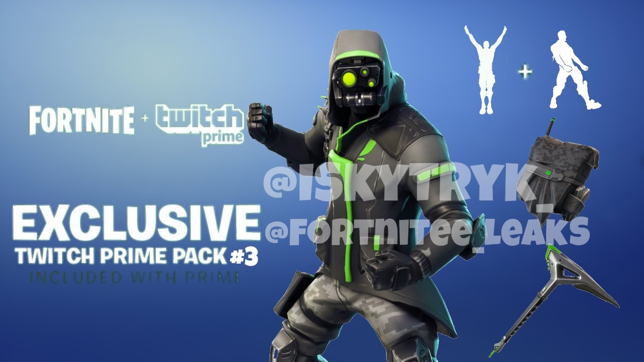 フォートナイトニュース 画像は次回のtwitch Primeに付いてくるフォートナイトのスキン アイテム エモートのリーク情報 今回は緑と黒をモチーフとした装備のようです 作成者さん Iskytryk Fortnitee Leaks フォートナイトニュース 画像は次回のtwitch Primeに付いてくるフォートナイトのスキン アイテム エモートのリーク情報 今回は緑と黒をモチーフとした装備のようです 作成者さん Iskytryk Fortnitee Leaks