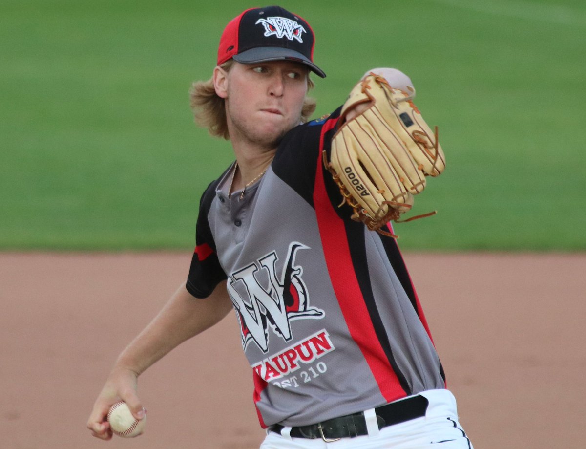 Caden Bronkhorst deals Waupun into Division 2 Central Plains Tournament, Class A state title game: wisconsinbaseballcentral.com/news_article/s…