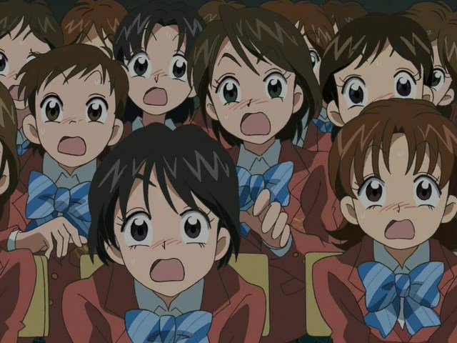 HolyAjora's tweet photo. Hey, if you're this shocked, I'm sure the anime across the street is having their protagonist(s) play Red Riding Hood. #originalprecure 37 https://t.co/1pPCEIw2p6