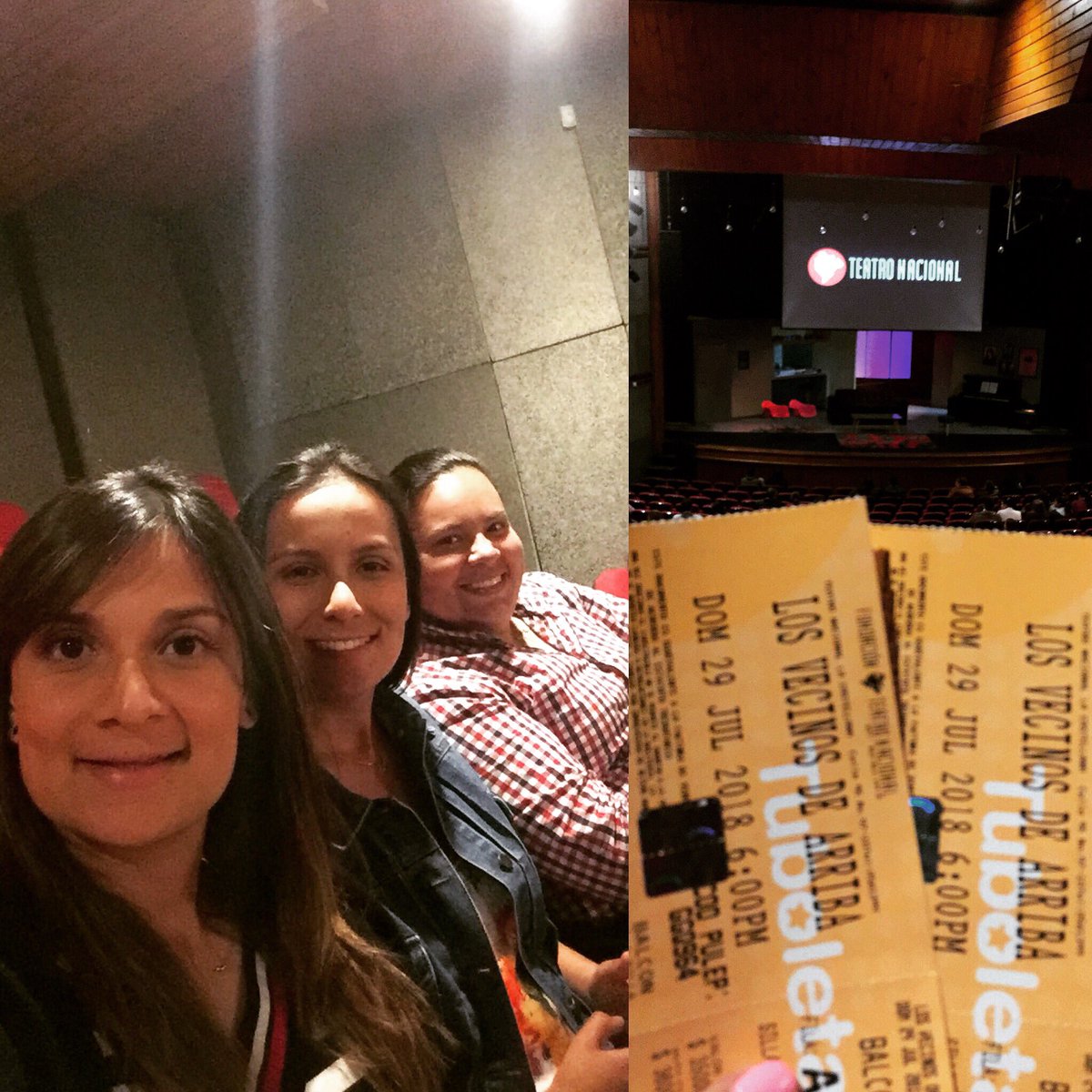 erikjaimes's tweet photo. #nosfuimisdeteatro #primeravez #losvecinosdearriba #mihermanayyo https://t.co/8zCV4YMxSP