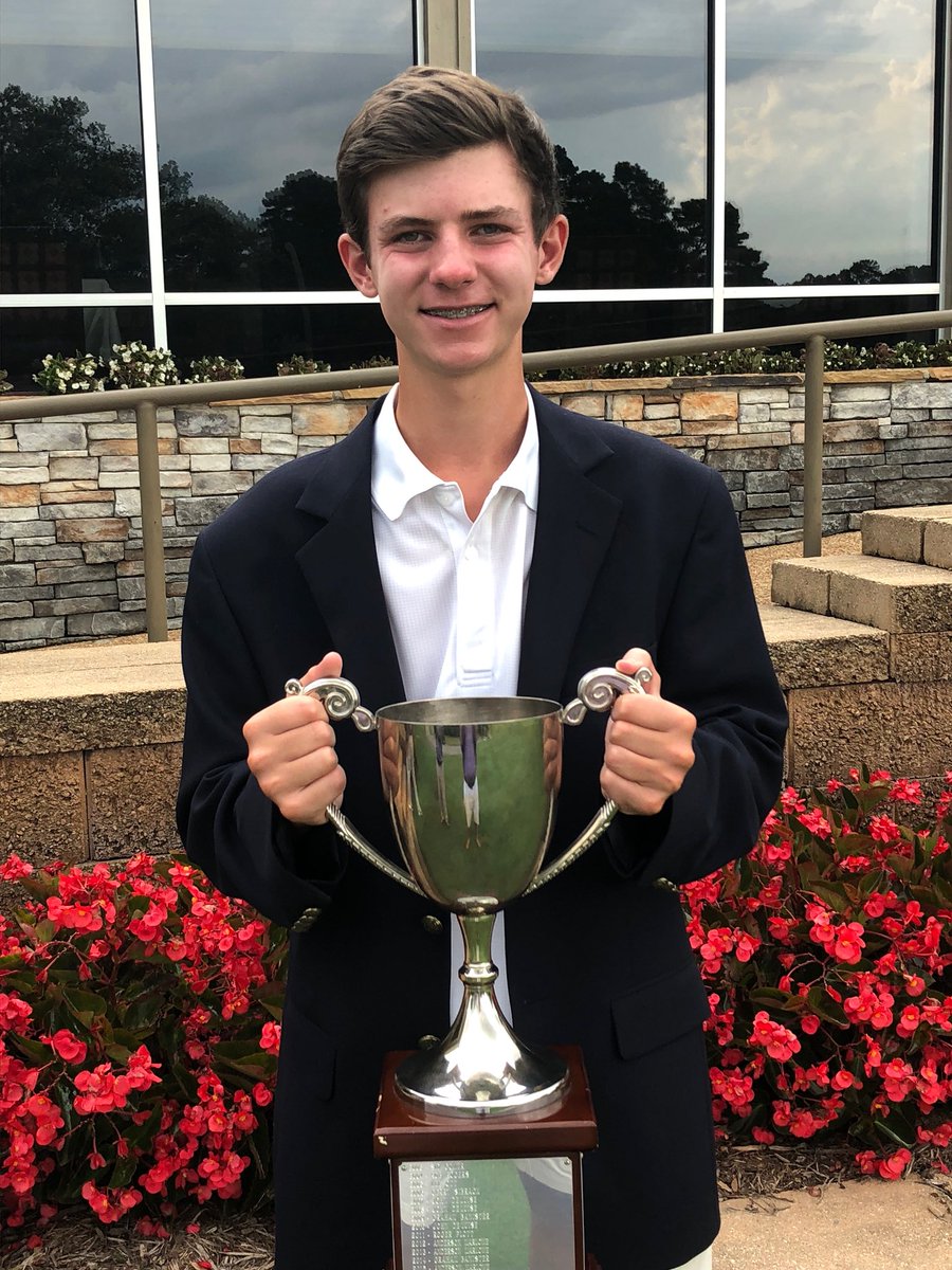 performundrfire's tweet photo. Who doesn’t like adding some hardware to the collection... Congrats to Wells Armes! 2018 Junior Club Champion at Raleigh CC... Two days off solid play set up a 7 shot win... https://t.co/icgn99BjIq
