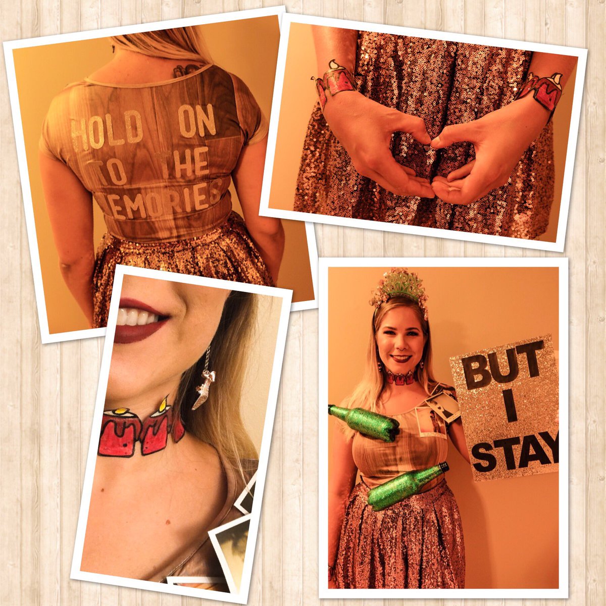 cruuuelsuuummer's tweet image. There’s glitter on the floor after the party, girls carrying their shoes down in the lobby. Candle wax and Polaroids on the hardwood floor, you and me forevermore♥️

Can’t wait to see you Friday night at #repTourToronto , @taylorswift13 &amp;amp; @taylornation13 ✨