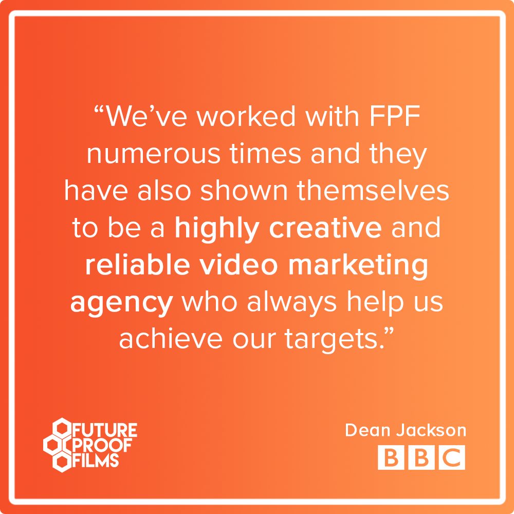 WeAreFPF's tweet photo. We love working with Dean Jackson and the BBC... So its great when they're this happy working with us! We will be releasing our latest work with them towards the end of this week and its our best yet! #bbc #videomarketing #videoproduction #videoswork #testimonials https://t.co/6qtNTjhlwY