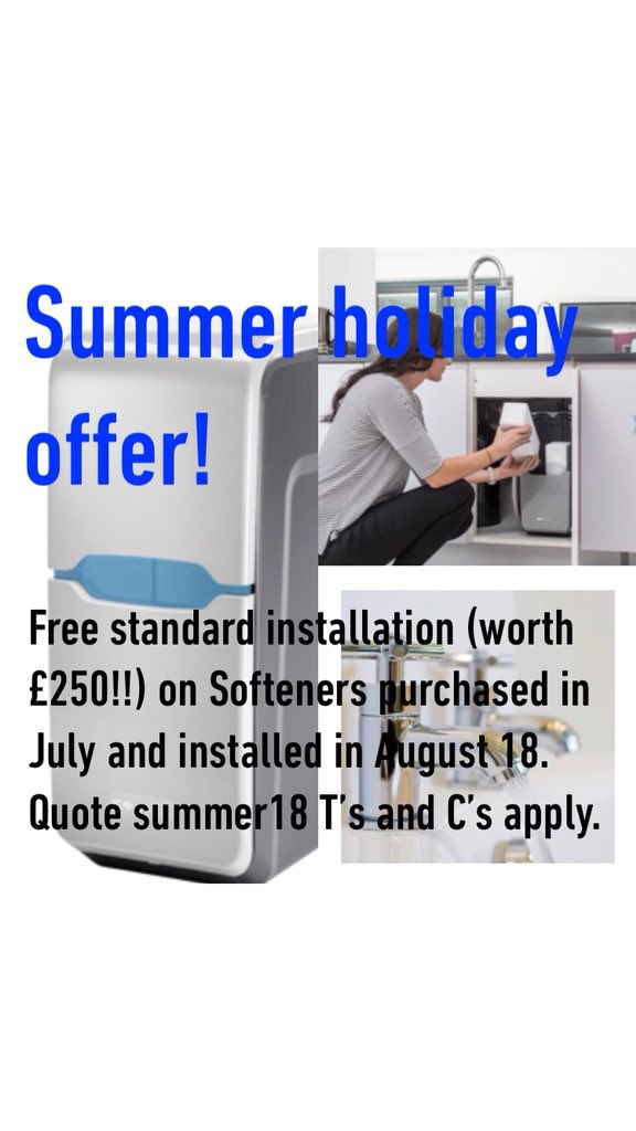 Last couple of days of this fab offer! #watersoftener #cotswolds #hardwater