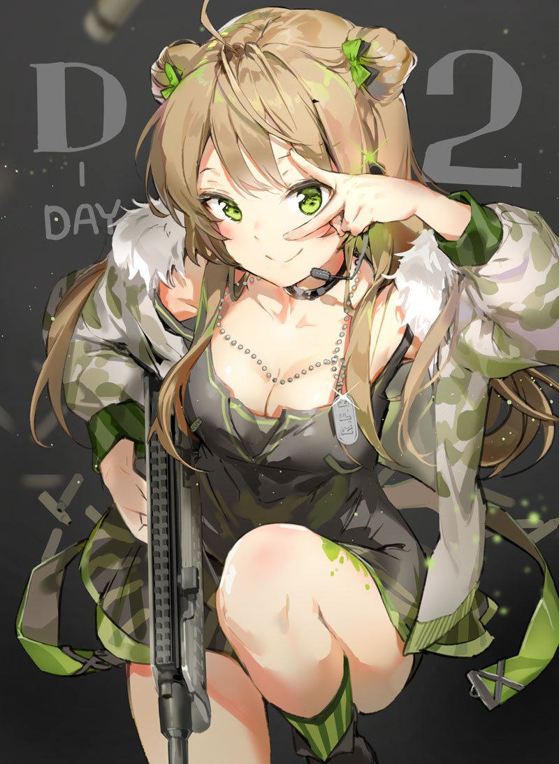 ドールズフロントライン公式 Twitterissa リリースまであと2日 ドールズフロントライン のリリースまであと2日となりました 本日のイラストはanmi先生に描いていただきましたam Rfbです ドールズフロントライン ドルフロ