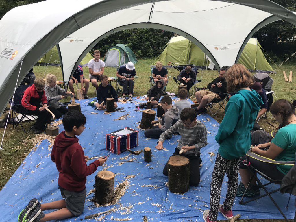 1ststandlake's tweet photo. Seems like everyone is enjoying the camp even when it rains! #SummerCamp2018 @bestintheverse @OxonScouts https://t.co/HSyr3VSqBS