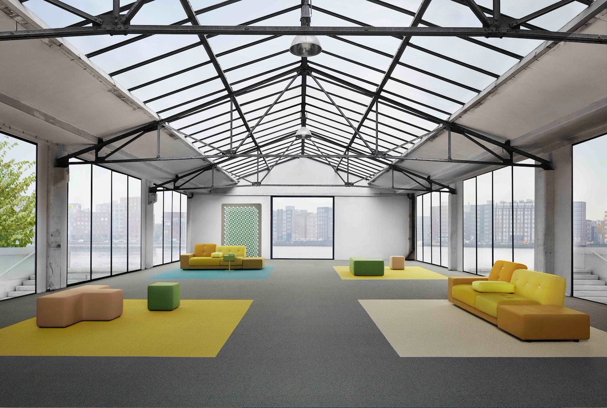 Desso_UK's tweet image. The Iconic collection offers a kaleidoscope of colours for energetic open spaces that demand a double-take - see more ow.ly/MuVV30l4ogF #interiordesign