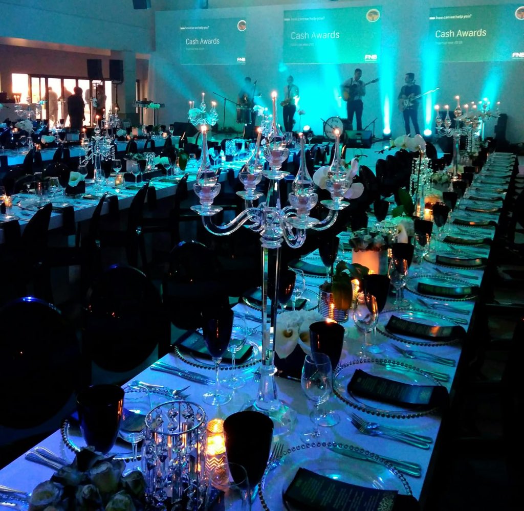 We hosted Starlight Group last week for their client <a href="/FNBSA/">FNB South Africa</a>’s awards dinner.
