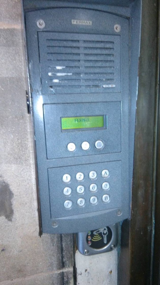 Additional fermax intercom handsets recently added at the Royal Exchange buildings in Manchester. We cover all aspects of Access control systems large  and small get intouch with the team today #manchester #intercom #doorbell #security.