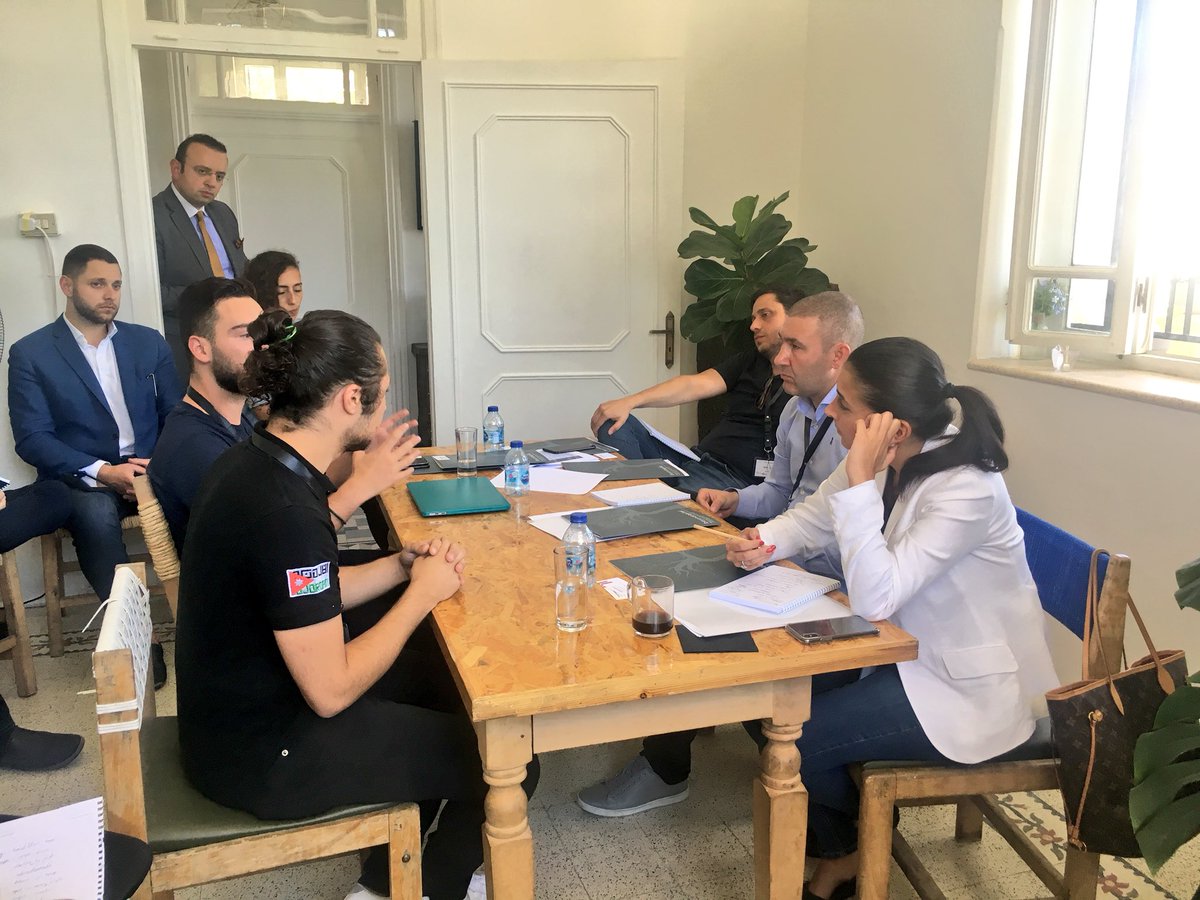 BeyondCapitalJo's tweet photo. 3rd and final round of interviews happening now! #entrepreneurs #Jordan #amman #startup #jo #entrepreneurship #investments #startuptoscaleup #BeyondCapitalESP https://t.co/ERl39xjL70