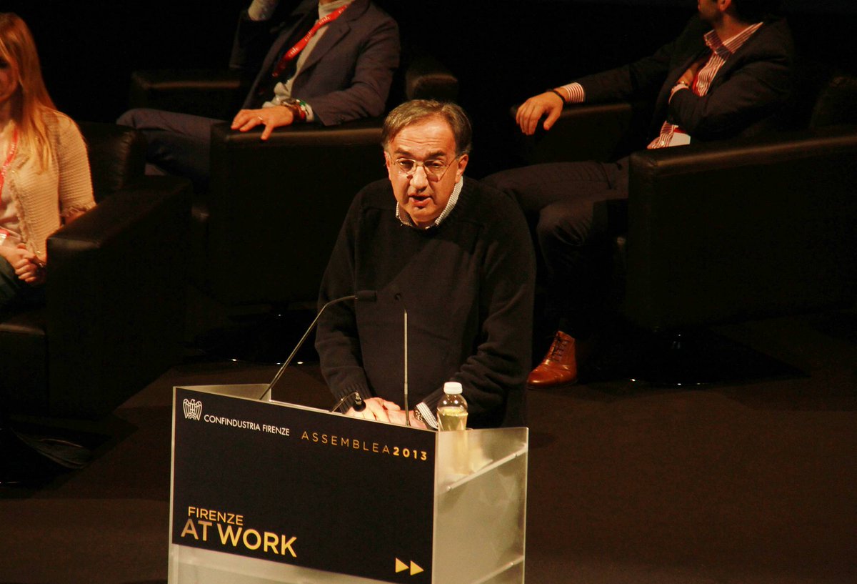 ConfindustriaFi's tweet photo. il 13 giugno 2013 #SergioMarchionne era ospite della nostra assemblea. ci piace ricordarlo attraverso questo video di @rtv38: https://t.co/ZEehX2HiuW #FirenzeAtWork https://t.co/60KpDdNTnX