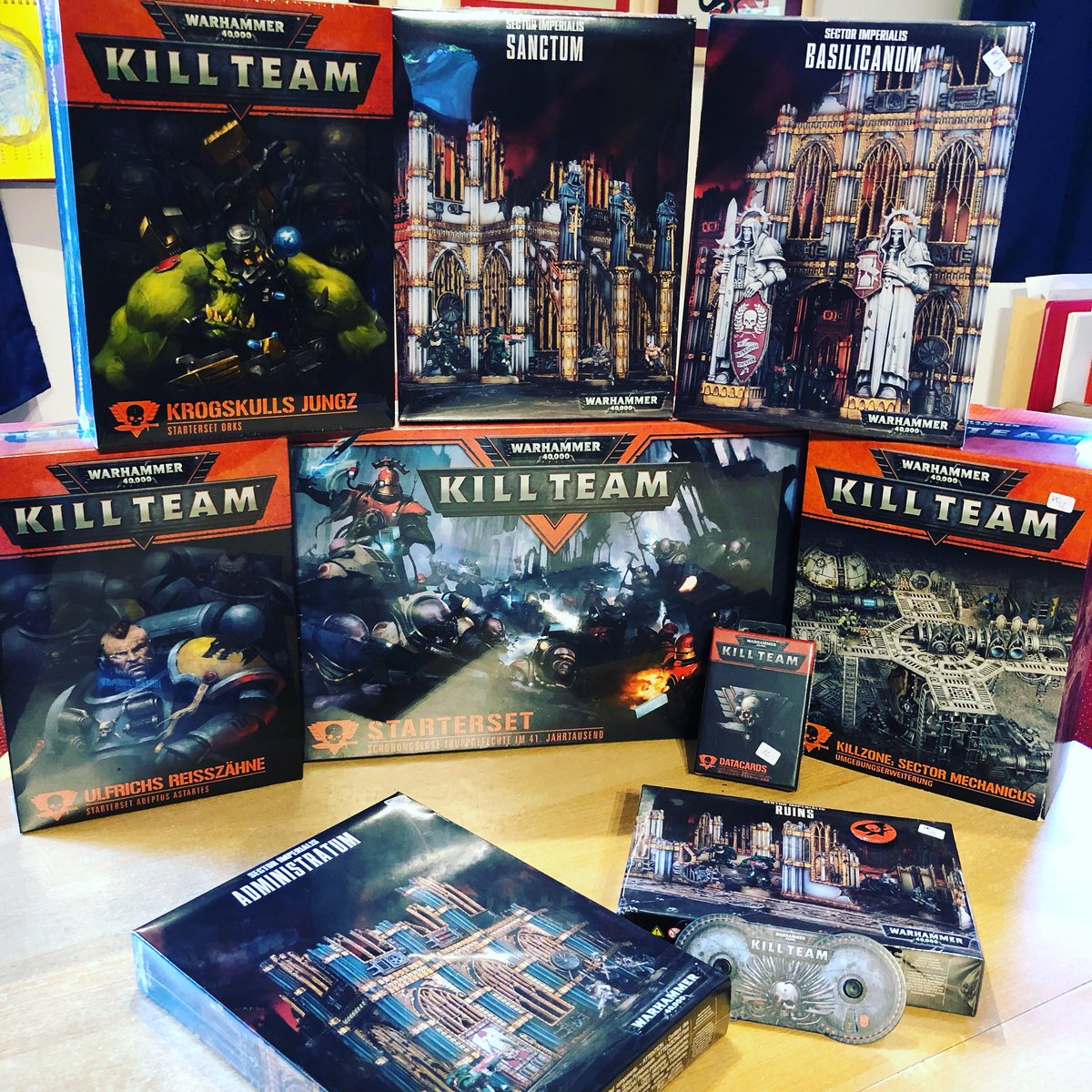 KawauMusic's tweet photo. Ich werde mich endlich mal einen Tag entspannen - basteln ist heute angesagt, da freue ich mich schon drauf! Vielen Dank an @sgamesonline !
#sgames #killteam #itakeitall #basteln #tabletop #warhammer40k #warhamner40000 #wh40k https://t.co/jDFEnCEbrj