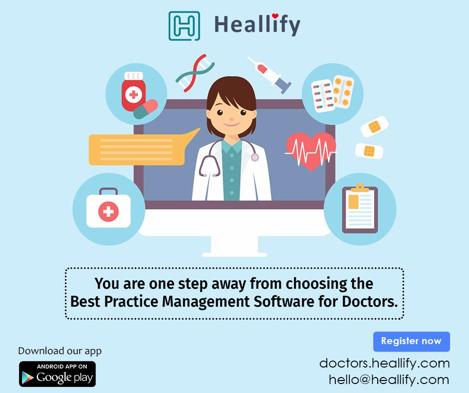 heallify's tweet photo. Heallify is the best Doctor App you can think, it can handle almost anything.
Visit: https://t.co/iiq5lmuCVd
#SoftwareForDoctors #ManageClinic #ClinicManagementSoftware #OnlineAppointment #EHR #EPrescription #VideoConsultation #DoctorApp https://t.co/jXYuYkMyH9