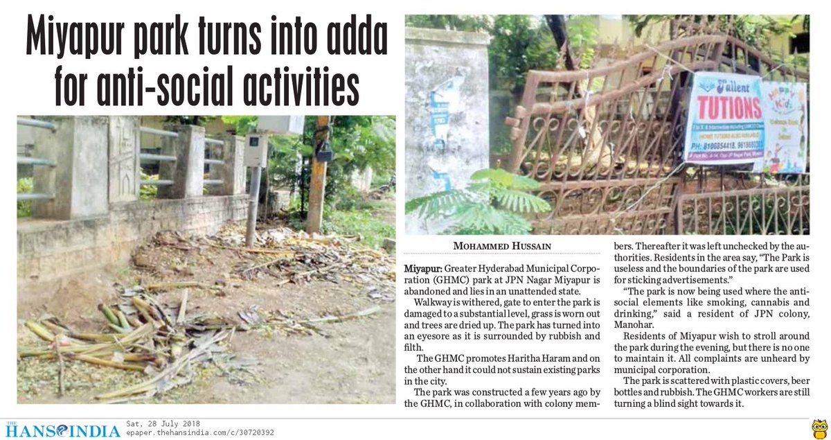 serilingampally's tweet photo. @musharraf_ias @KTRTRS @GHMCOnline @GHMCOnline @GandhiArekapudi @serilingampally @zcwz_ghmc https://t.co/EiqZv2n1vK