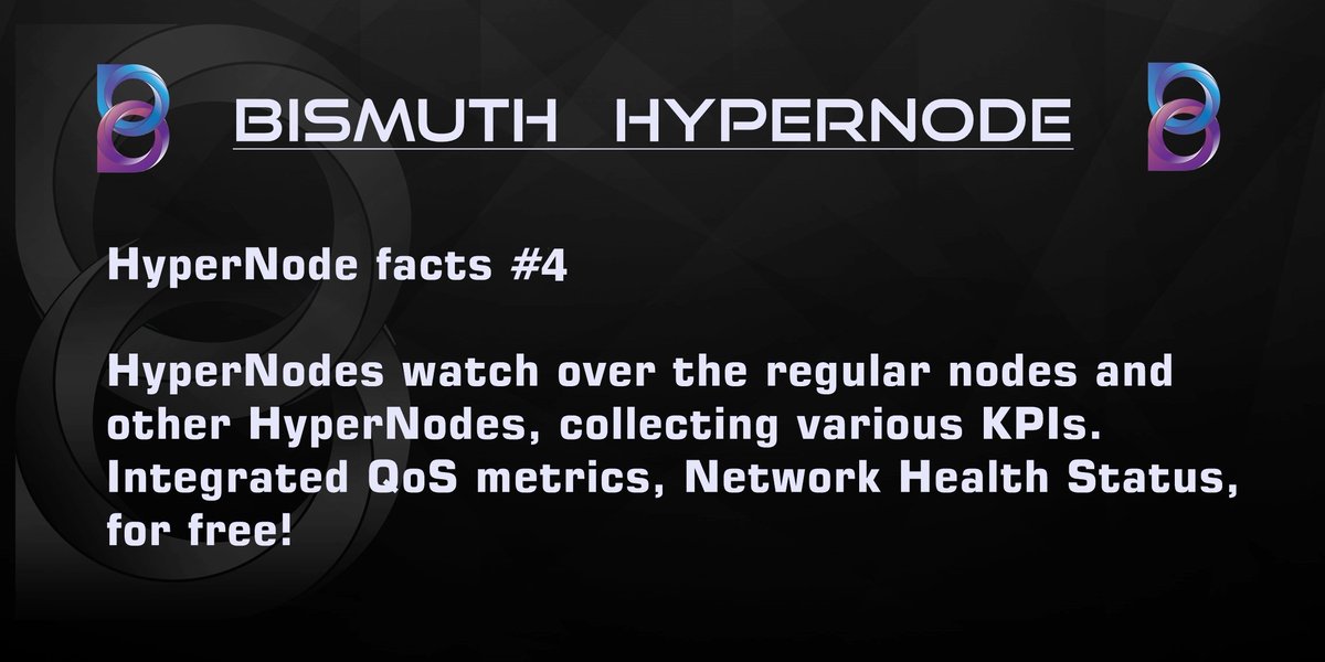 BismuthPlatform's tweet image. #bismuth #cryptocurrency #hypernodes