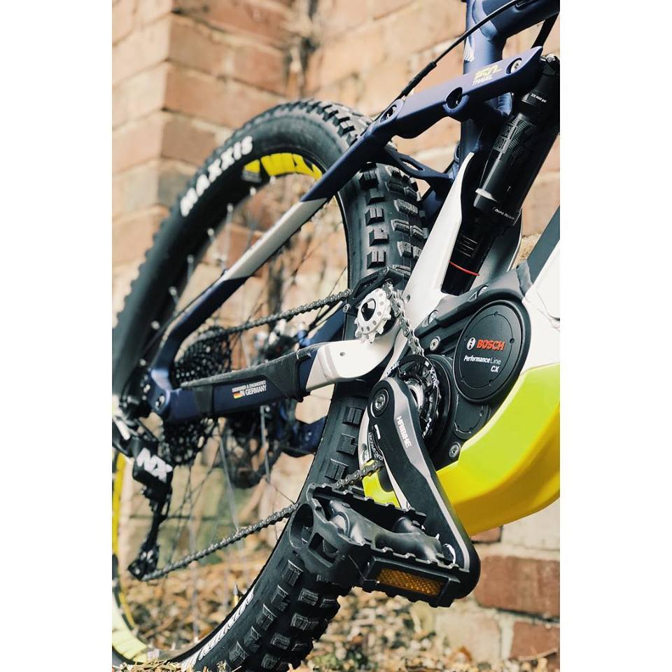 PartridgeCycles's tweet photo. A bit of rain just means the trails are dust-free. That's our line and we're sticking to it. 

In other news - Haibike AllMtn 7.0 43cm was £4399 now £2675. Just a £1724 reduction to lighten those grey clouds for you.
#haibike #electricbike #mtb #trailbike https://t.co/knOJ8GfldW