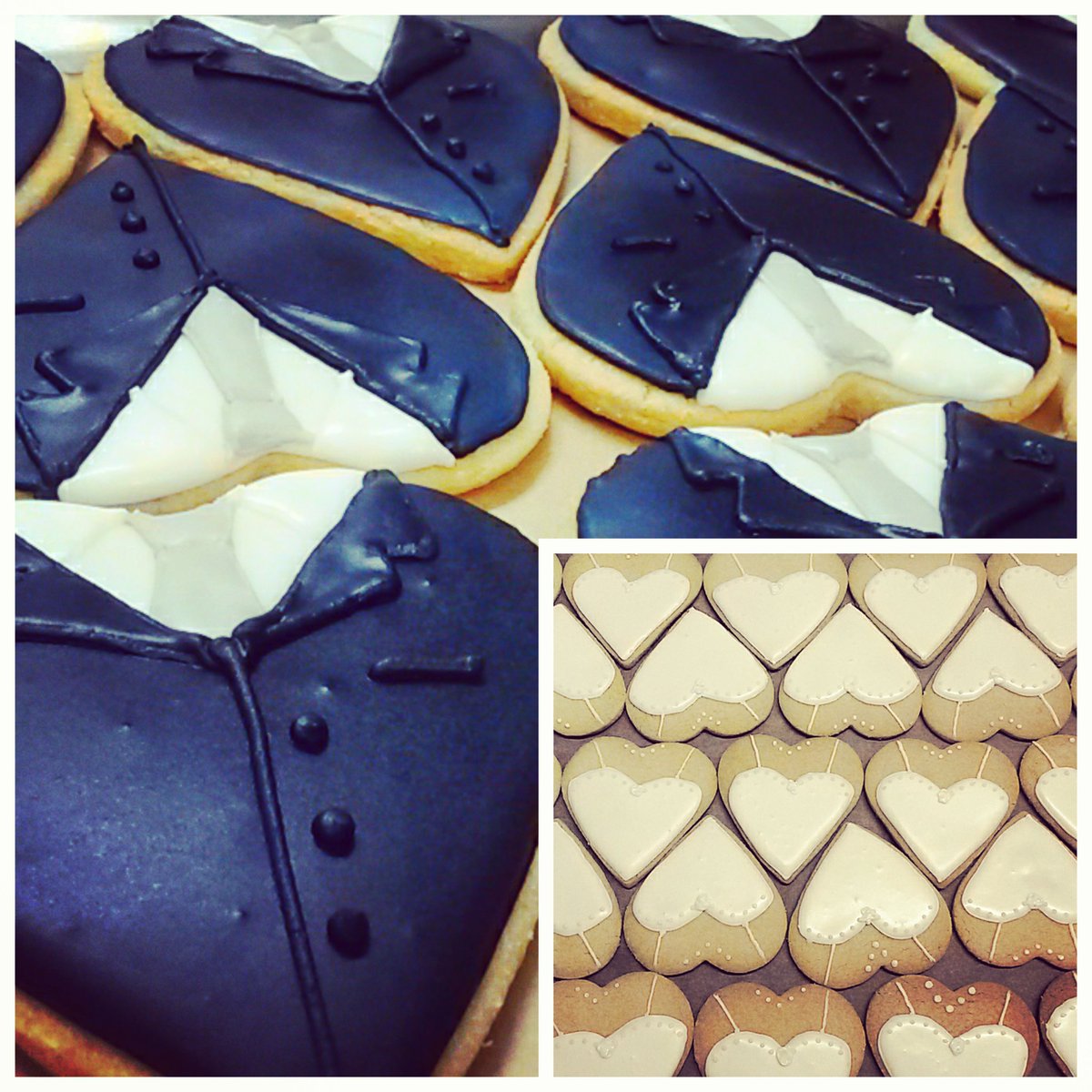 Bride &amp; Groom Biscuits <a href="/PaulHurrenFIH/">Paul Hurren FIH 🏳️‍🌈</a>