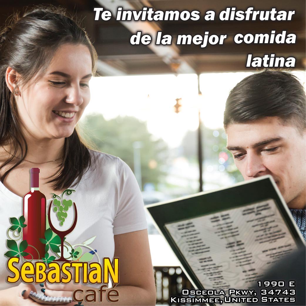 SebastianCafeLR's tweet photo. Disfruta momentos agradables y con la mejor #ComidaLatina en Sebastian Café.
Como sabor hecho en casa.!

#Sebastian #cafe #Kissimmee #Orlando #Florida #USA #food #friends #selfie  #follow #happy #followme #Julio #Restaurant #latinos #restaurant #kissimmee #orlando #florida https://t.co/PPpnR0EHqN