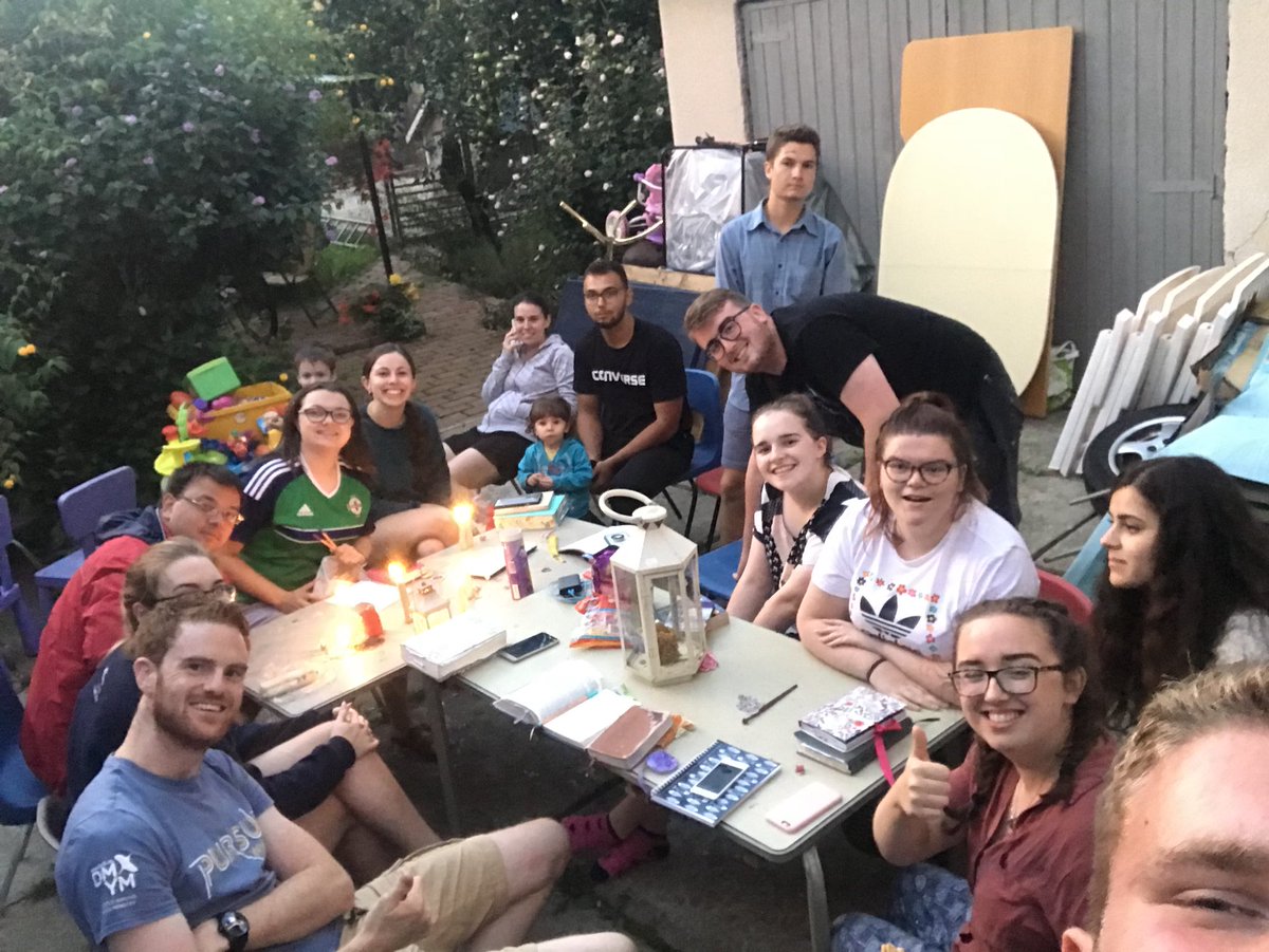 2018Team27's tweet photo. Last team time last night. Had a great day sharing in 2 service and kids club. Up and getting packed this morn see you on the other side Ireland! @exodusdisciples #AbandonOrdinary https://t.co/wt9rpeB25X