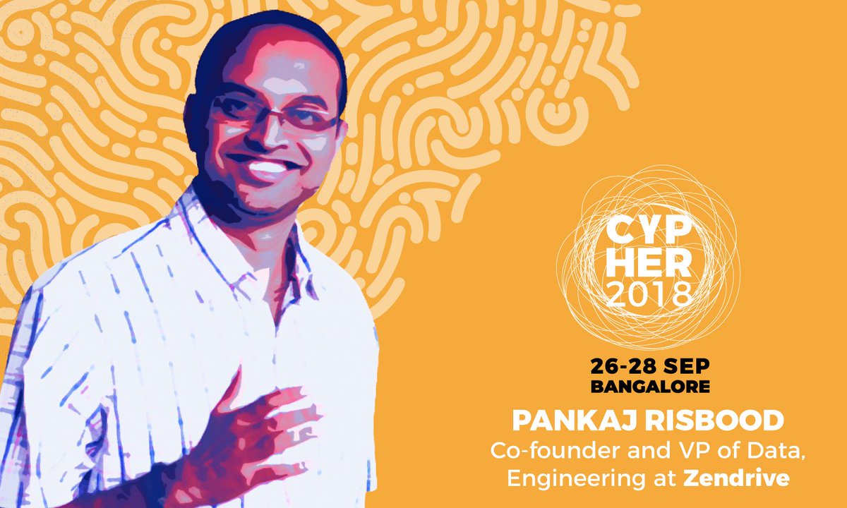 Analyticsindiam's tweet photo. Pankaj Risbood is Co-Founder and VP of Data, Engineering at @zendrive , a company committed to making roads safer using data and analytics. 

Pankaj is speaking on Using smartphone data to make driving safer
26-28th Sep | Bangalore
#cypher2018

https://t.co/36Tqwenr1t https://t.co/xH9H6wBD8q