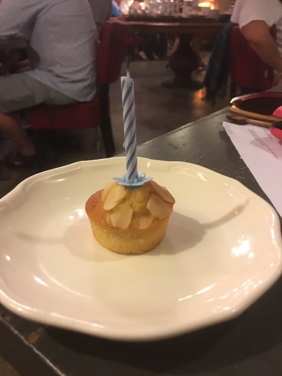 InsightSteve's tweet photo. A lovely surprise as birthday cake arranged by guests on ⁦@InsightVacation⁩ trip in #Avignon #Insightmoments https://t.co/v841vLyLg9