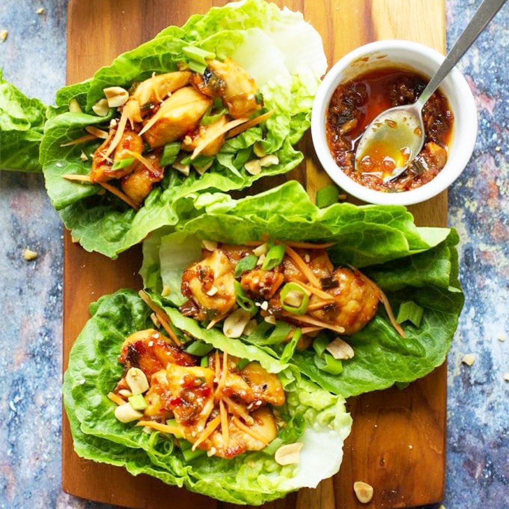 FiestaTropicale's tweet photo. Here's a quick healthy lunch to go by the day! Try @asaucykitchen's 20-minute teriyaki chicken lettuce wraps!

Click here: https://t.co/DgB6DXlLbM

#Recipe #Cooking #Food #Healthy #LettuceWraps #Paleo #Keto #HealthyLiving https://t.co/WX0oMlf8DN