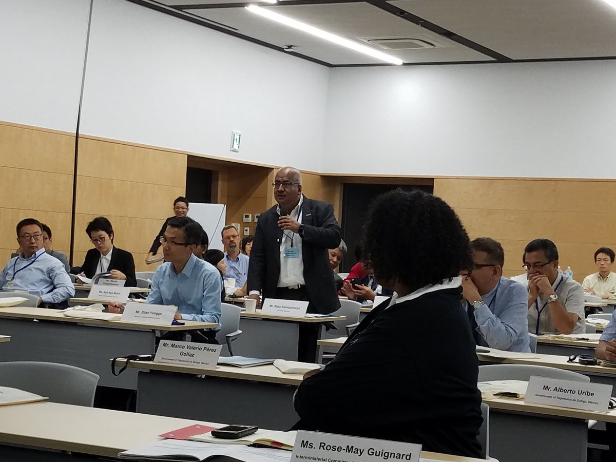 BruceStiftel's tweet photo. How do we reconcile place with context? How do we make the space to plan?  Rose May Guignard, Haiti; Bijay Karmacharya, Myanmar.  #GSUTP @UNHABITAT Fukuoka, @CAPplanners @ISOCARP @GlobalPlanners @uclg_org https://t.co/W4xu6iEPD2