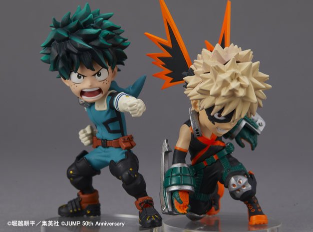 週刊少年ジャンプ」34号から4号連続で開催のオリジナルフィギュア応募