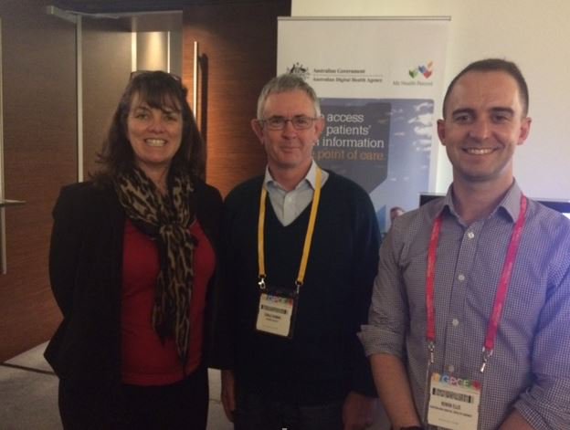 AuDigitalHealth's tweet photo. Thank you #GPCEPerth - great event over the weekend: a wide range of cross-disciplinary skills making a real difference to everyday #practice &amp; #primarycare @MyHealthRec Pics: Dr Kathy Rainbird @AuDigitalHealth, Dr Don Gunning, Dr Rowan Ellis (CRL), @pdelfante1 &amp; Dr Joe Kosterich https://t.co/8S9kmKgc01