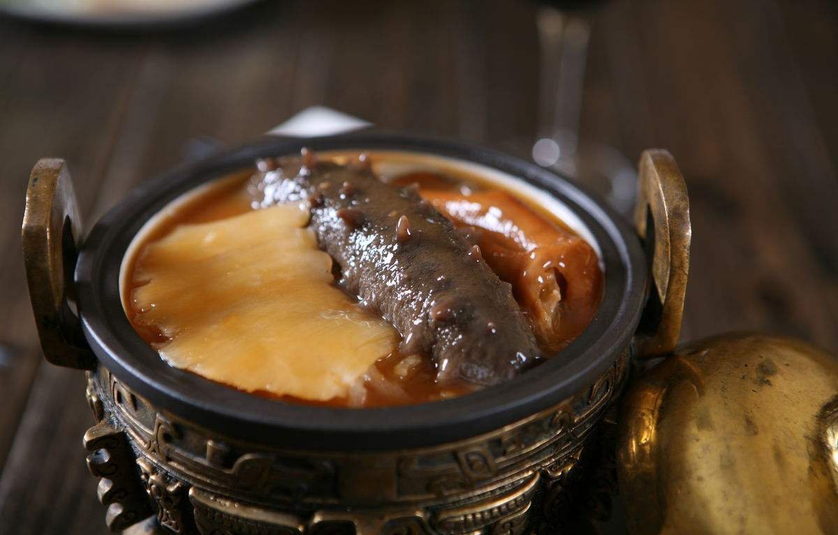 Dallastzz's tweet photo. Fotiaoqiang - A famous dish of Fuzhou https://t.co/7TL487kw20