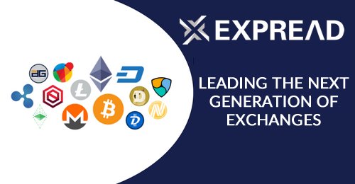 4 Features of the Expread Exchange Platform:

* Easy-to-Establish Crypto Currency Exchanges
* Aggregated Liquidity &amp; Network Effect
* Decentralized Interaction between Exchanges
* Multi-Party Signature Security System

Visit Expread.io