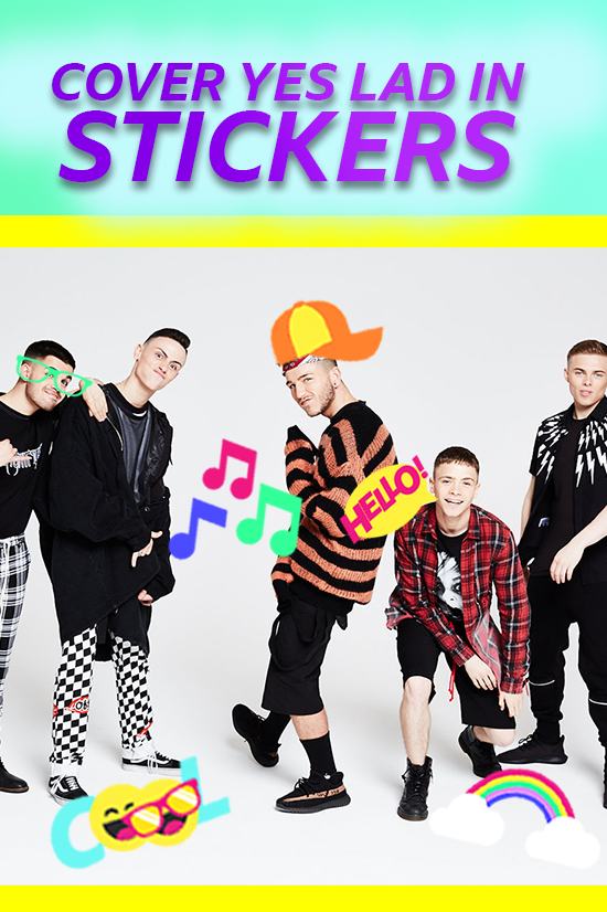 cbbc's tweet photo. Ever wanted to cover @YESLADBAND in stickers?? ... Now's your chance, in the new #CBBCBuzz app ๐ฒ https://t.co/uDv5BsEtr9 https://t.co/C7OA6onCbm