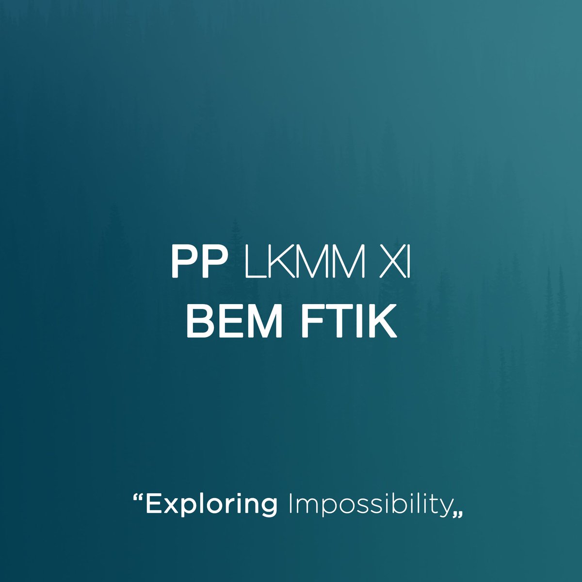 hmtc_its's tweet photo. [COMING SOON]

Siapkan tekad, karena kesempatan hanya datang satu kali.
Bersiaplah, karena petualangan besar dalam hidupmu akan dimulai!

#comingsoon
#PPLKMMXIFTIK
#BEMFTIK https://t.co/bA2n1O5OAr