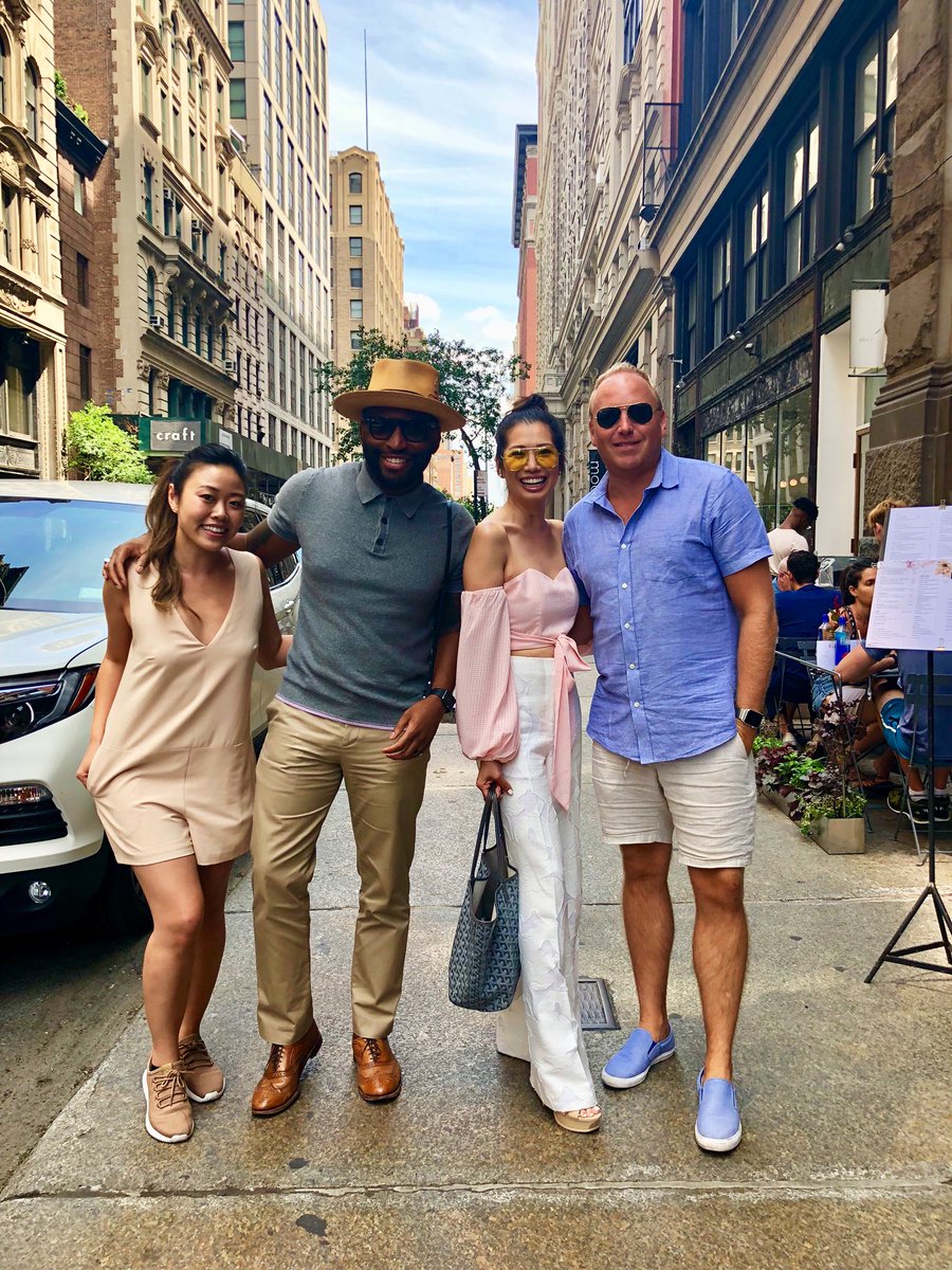 MattPieper's tweet photo. When @BettyKPIX of CBS affiliate @KPIXtv @KCBSRadio and also long-time friend comes to town, the @LACOSTE shoes come out. #NYCVisitor #Brunch #CBSBuds @NaeemDouglas https://t.co/zIM5hI1BkI