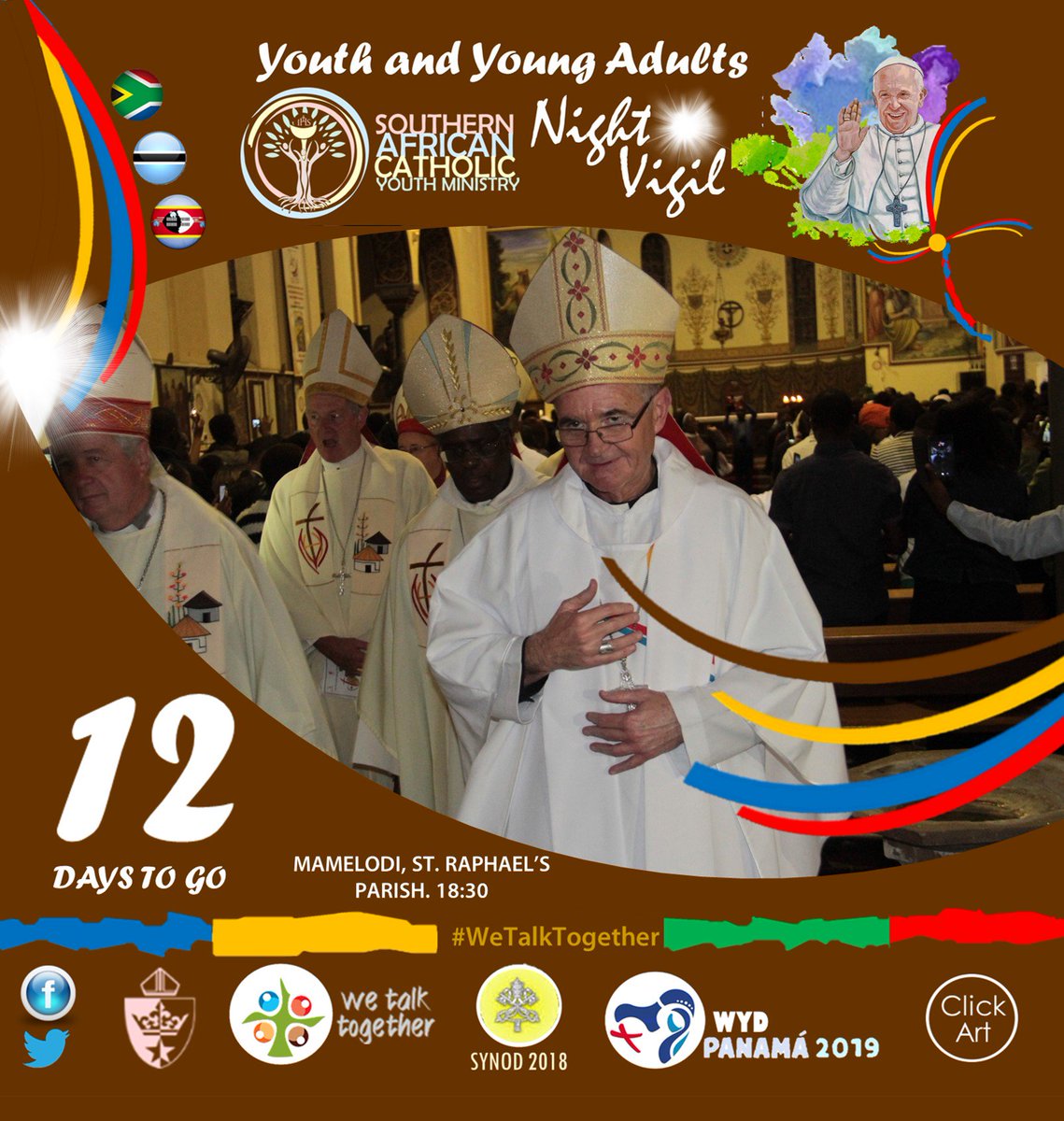 CathYouth_SACBC's tweet photo. 12 Days To Go #WeTalkTogether https://t.co/5YhvWJK15W