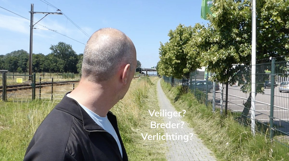 Stap 1: Veiliger maken fietspad McDonalds genomen. Hek wordt gerepareerd. Nu nog het structureel herstel. 
NHD 30 juli.