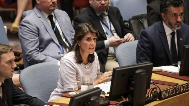 astroehlein's tweet photo. Trump’s UN rep @nikkihaley accuses @HRW of "siding with Russia" 🙄 We attack Russia's awful rights record at home &amp; its war crimes in Syria every day. Her boss sought Kremlin help for his campaign &amp; now tries to undermine sanctions against Putin's mobsters https://t.co/0rm7E8ipH2 https://t.co/Sdmge1Hc35