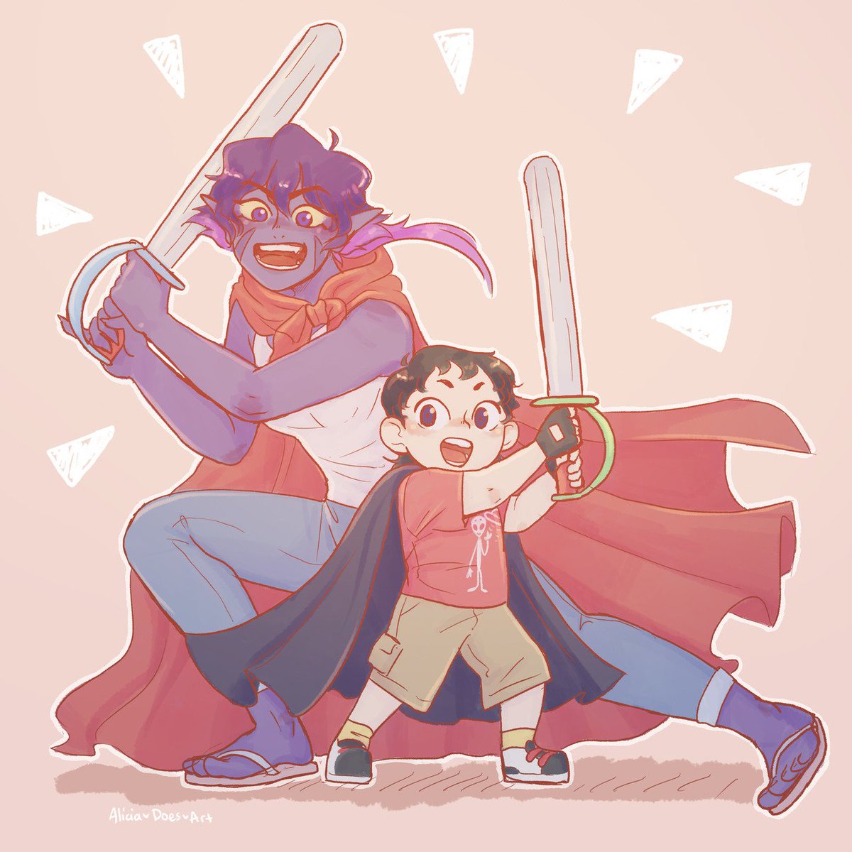 aliciarose_art's tweet photo. Family bonding time!!
#voltron https://t.co/2UaLmIf1k7