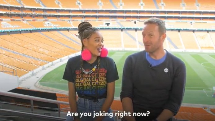 GospelMusicZA's tweet photo. Sho Madjozi Records Song With Coldplay's Chris Martin ----> https://t.co/Vfdg3krIWD #SAHipHopMag https://t.co/N923ysQQRR