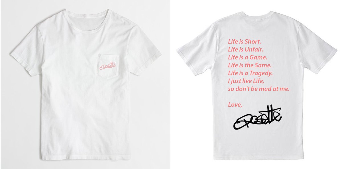 “Life poems” drops Friday at 12:30 est.