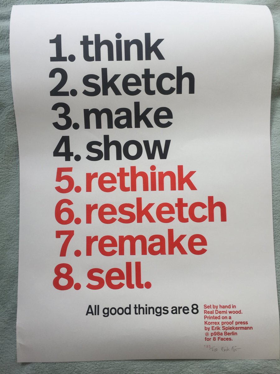 gtypefoundry's tweet image. My @8faces poster just arrived. 😊