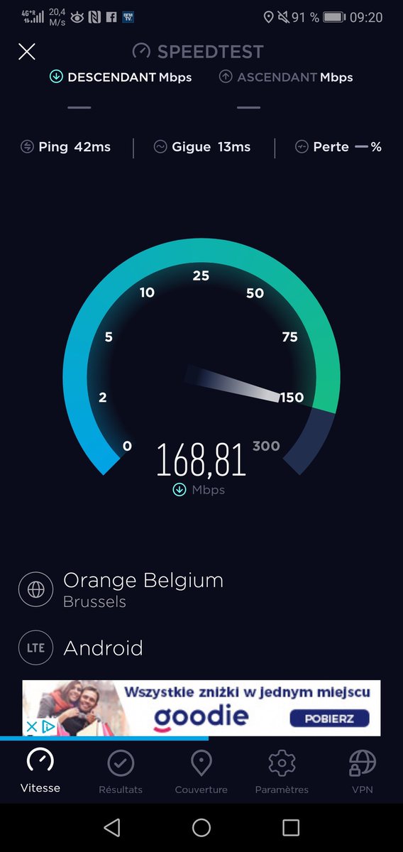 ThibaultLapers's tweet image. Prends ça @OrangeBEFR cc @Orange_Polska

#4Gplus