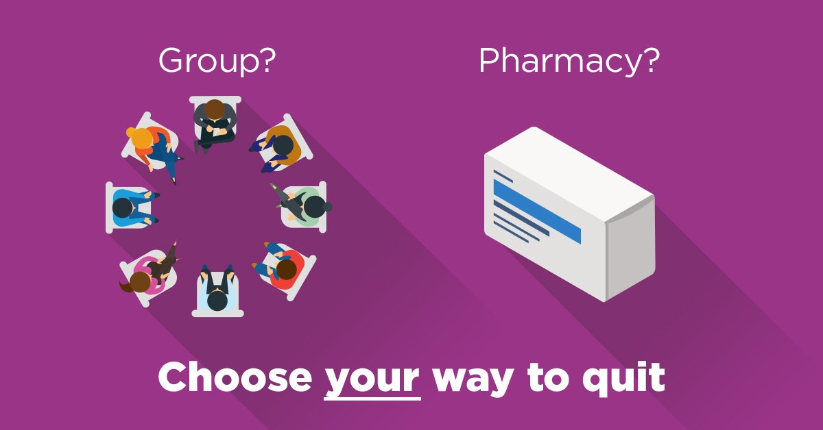 QuitYourWay's tweet photo. From pharmacy services, to groups, to one to one support, Quit Your Way Scotland is here to help you through the 72 and beyond. Find out more about the various local support services available here - https://t.co/3KinYcrP6H https://t.co/pzyCG4JTfS